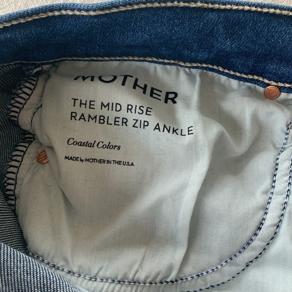 Mother Jeans- The Mid Rise Rambler Zip Ankle - Picture 5 of 7